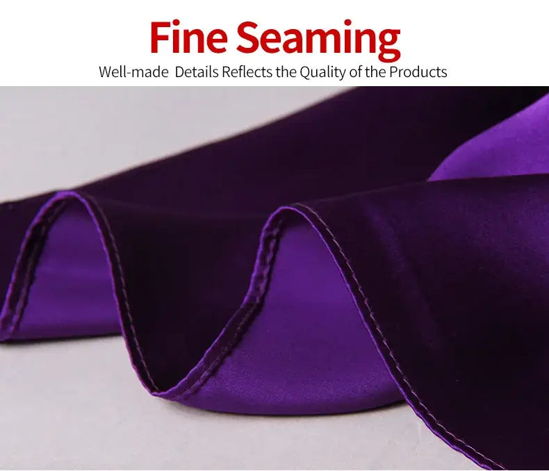 Luxury Silk Plain Satin Scarves