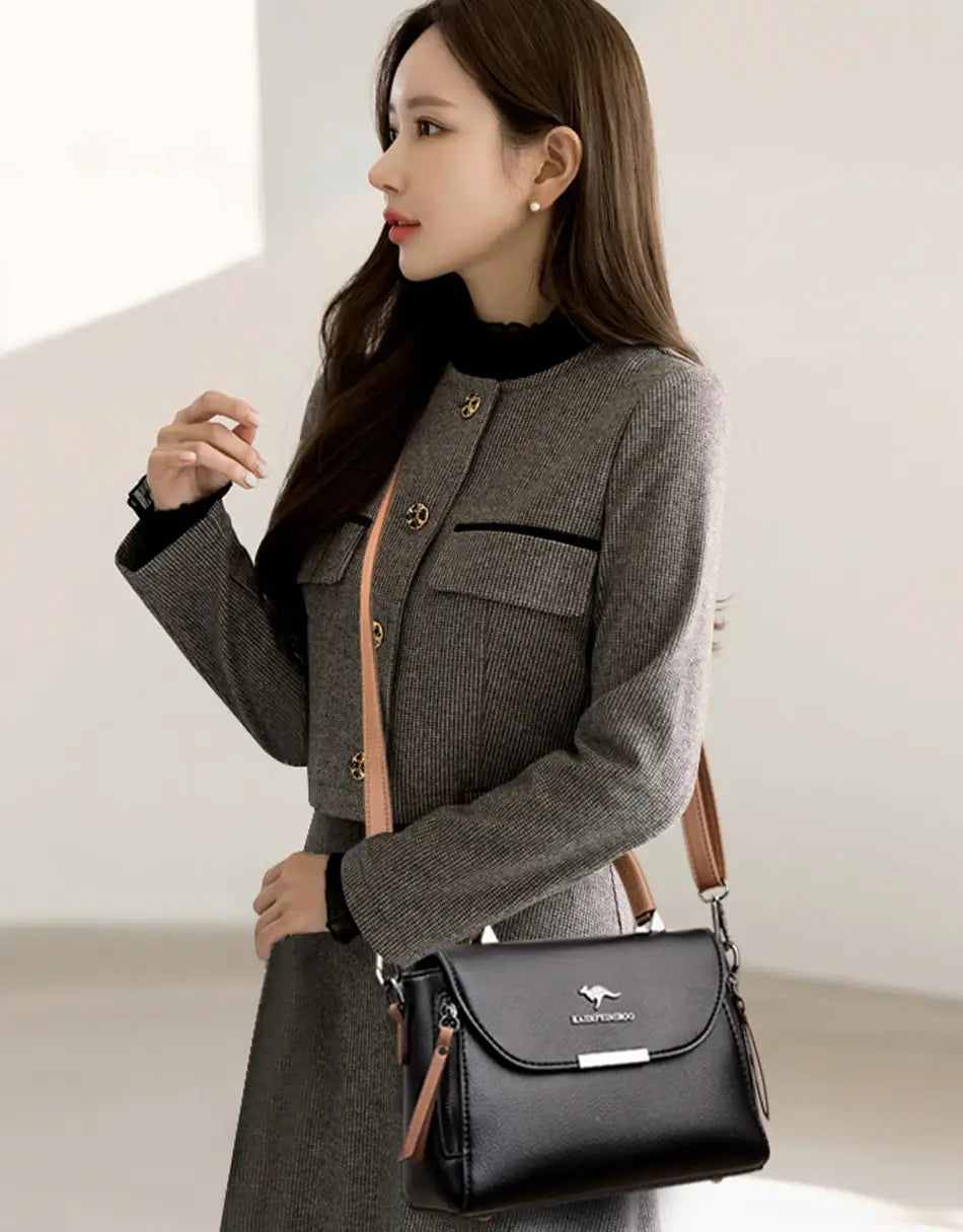 High Quality Leather Crossbody Designer Handbag