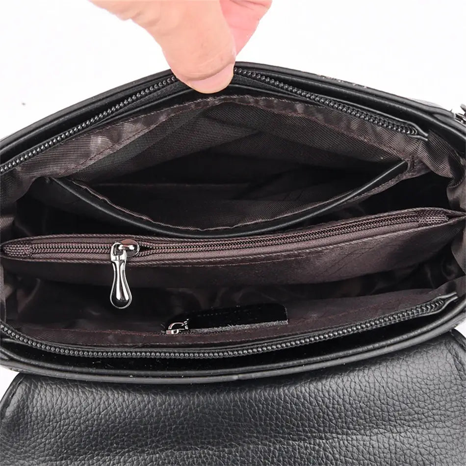 High Quality Leather Crossbody Designer Handbag