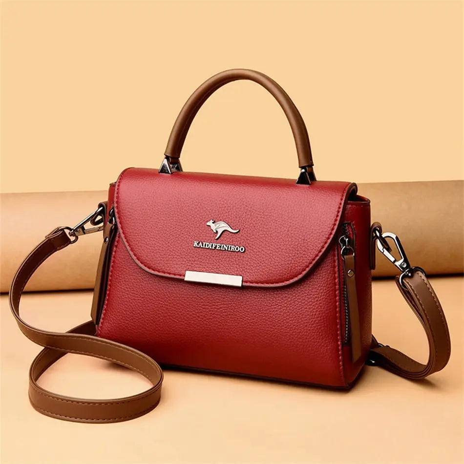 High Quality Leather Crossbody Designer Handbag