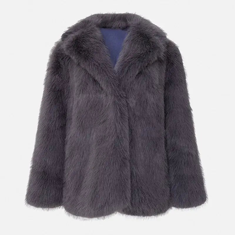 Luxury Brand Fluffy Furry Limited Winter Season Coat