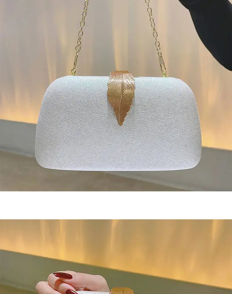 Women Shoulder Fashion Pearl Chain Handbag