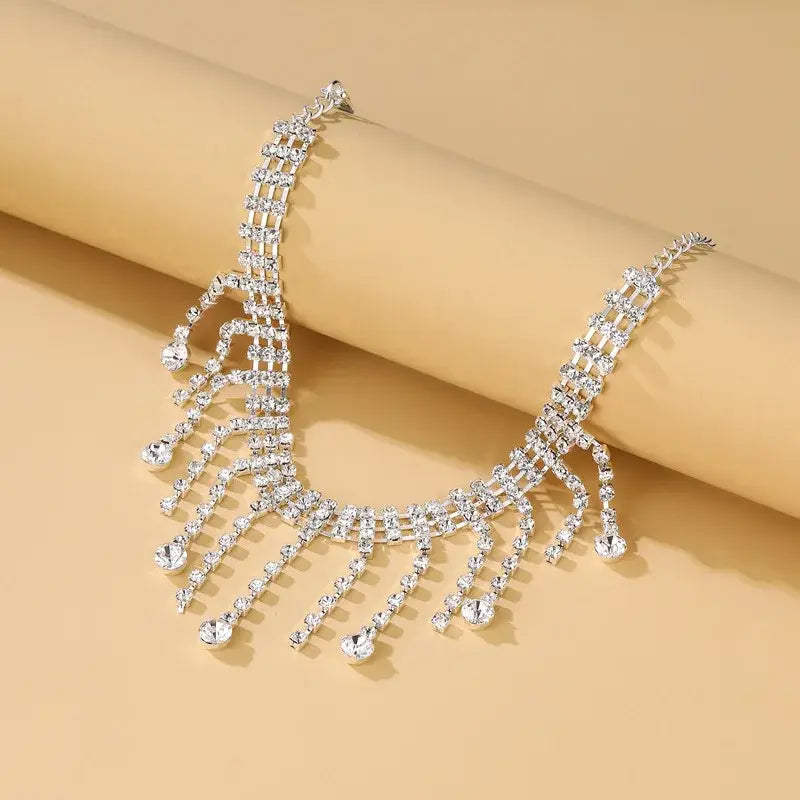 Luxury Zircon Crystal Anklets for Women