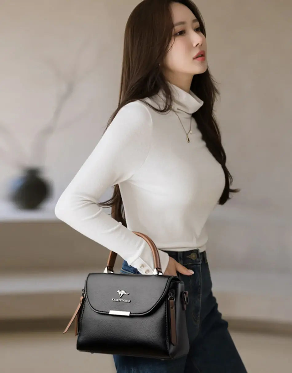 High Quality Leather Crossbody Designer Handbag