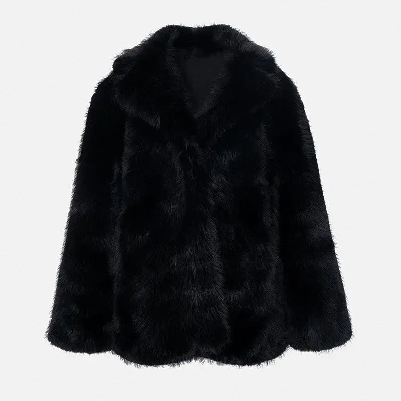 Luxury Brand Fluffy Furry Limited Winter Season Coat