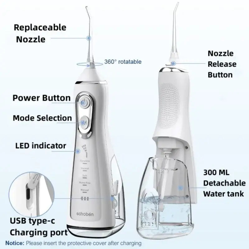 Electric Oral Irrigator Water Dental Flosser Portable Home Appliance