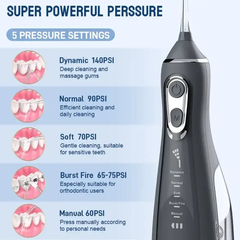 Electric Oral Irrigator Water Dental Flosser Portable Home Appliance