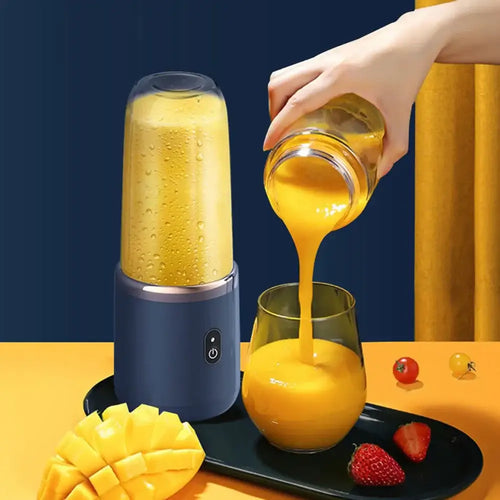 Elegant Portable USB Rechargeable 400ML Juicer Mixer