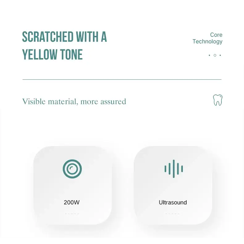 Elegant Visual Ultrasonic Stain Calculus Remover