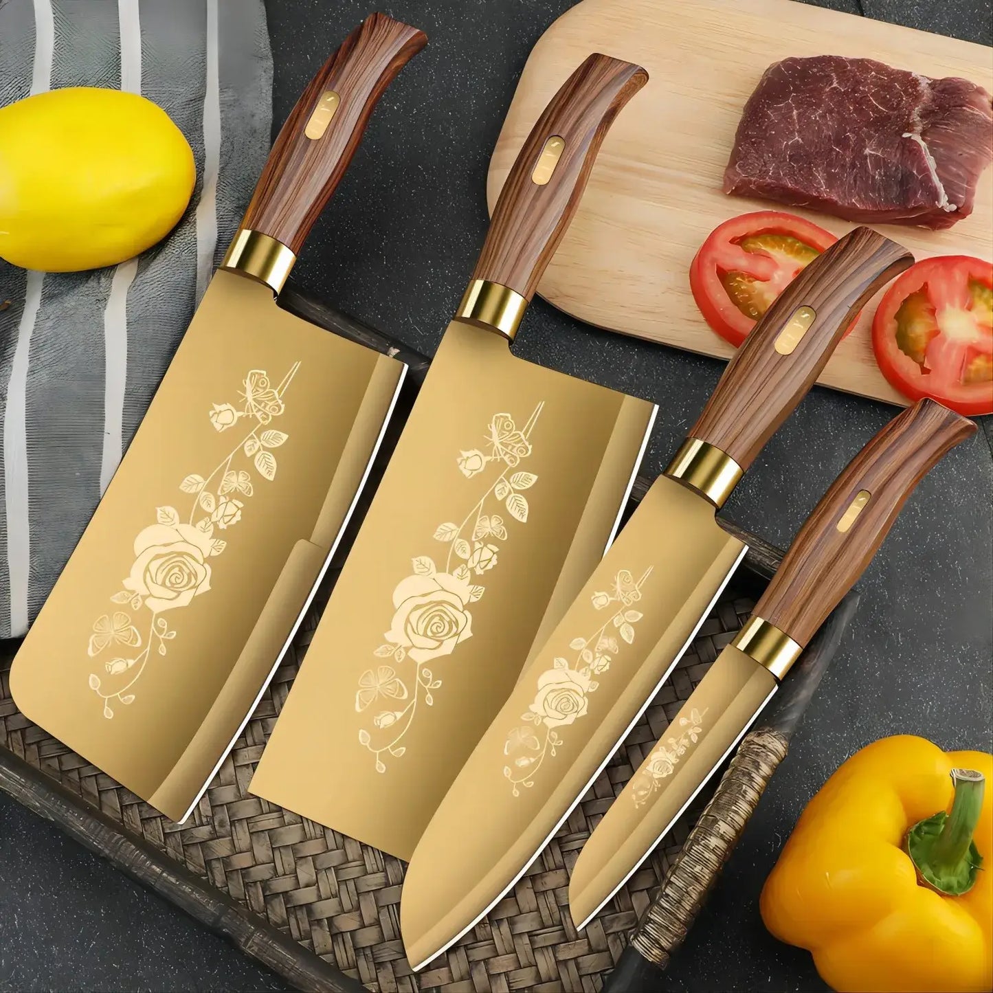 Exquisite Home Elegant Kitchen Knife Set