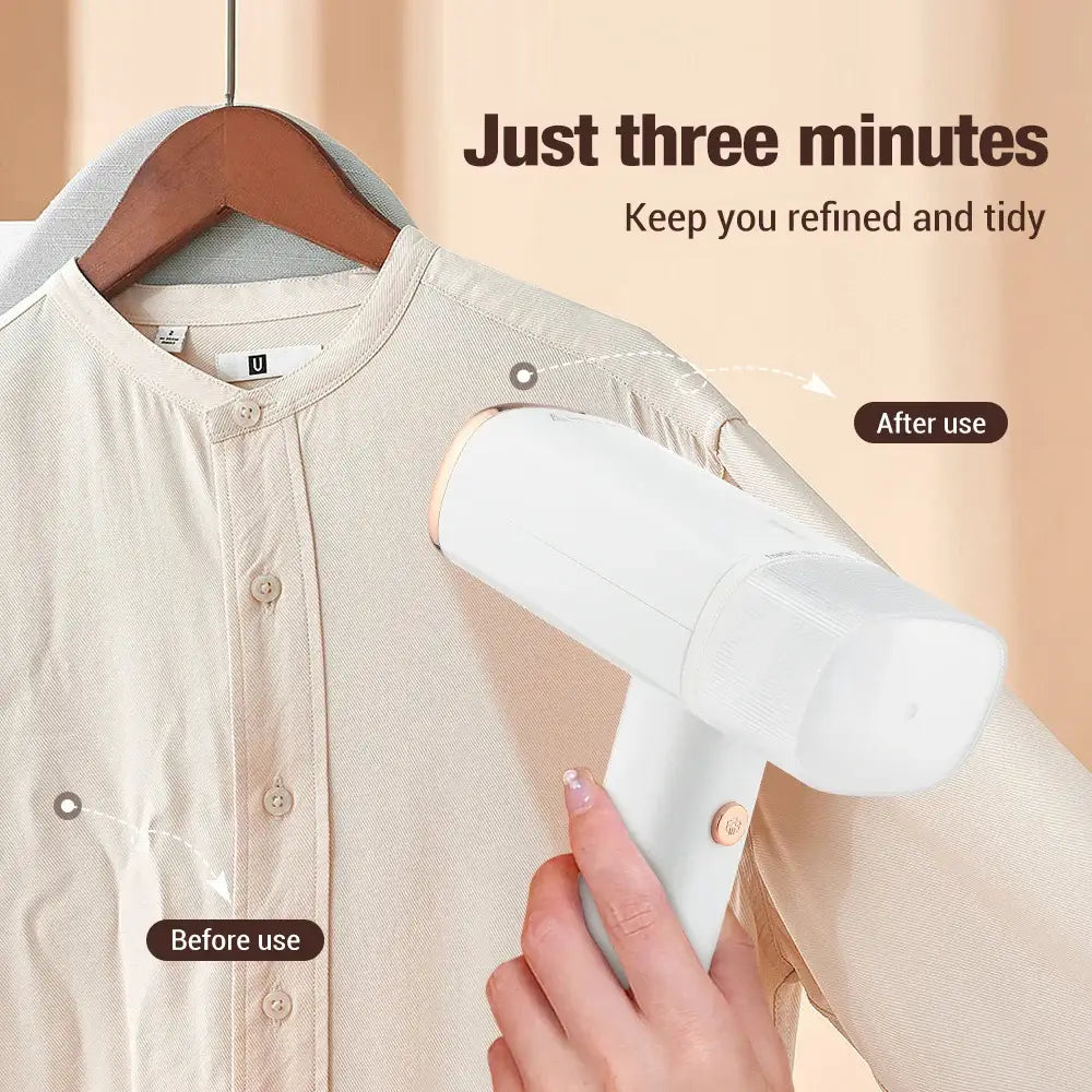 Garment Handheld Fast-Heat Fabric Iron Steam Cleaner