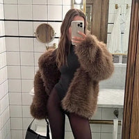 Chocolate Fur Coat