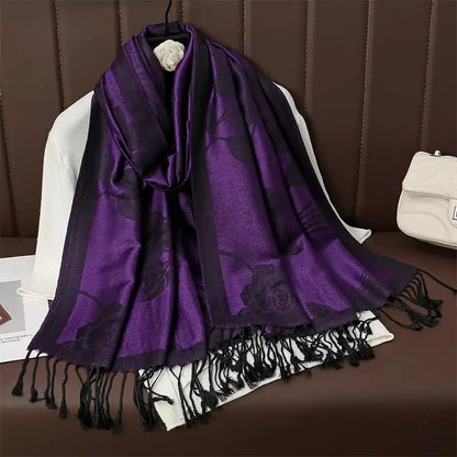 Luxury Thick Winter Warm Cashmere Scarf