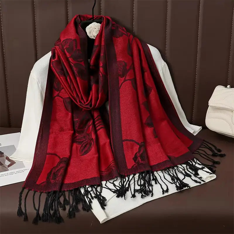 Luxury Thick Winter Warm Cashmere Scarf