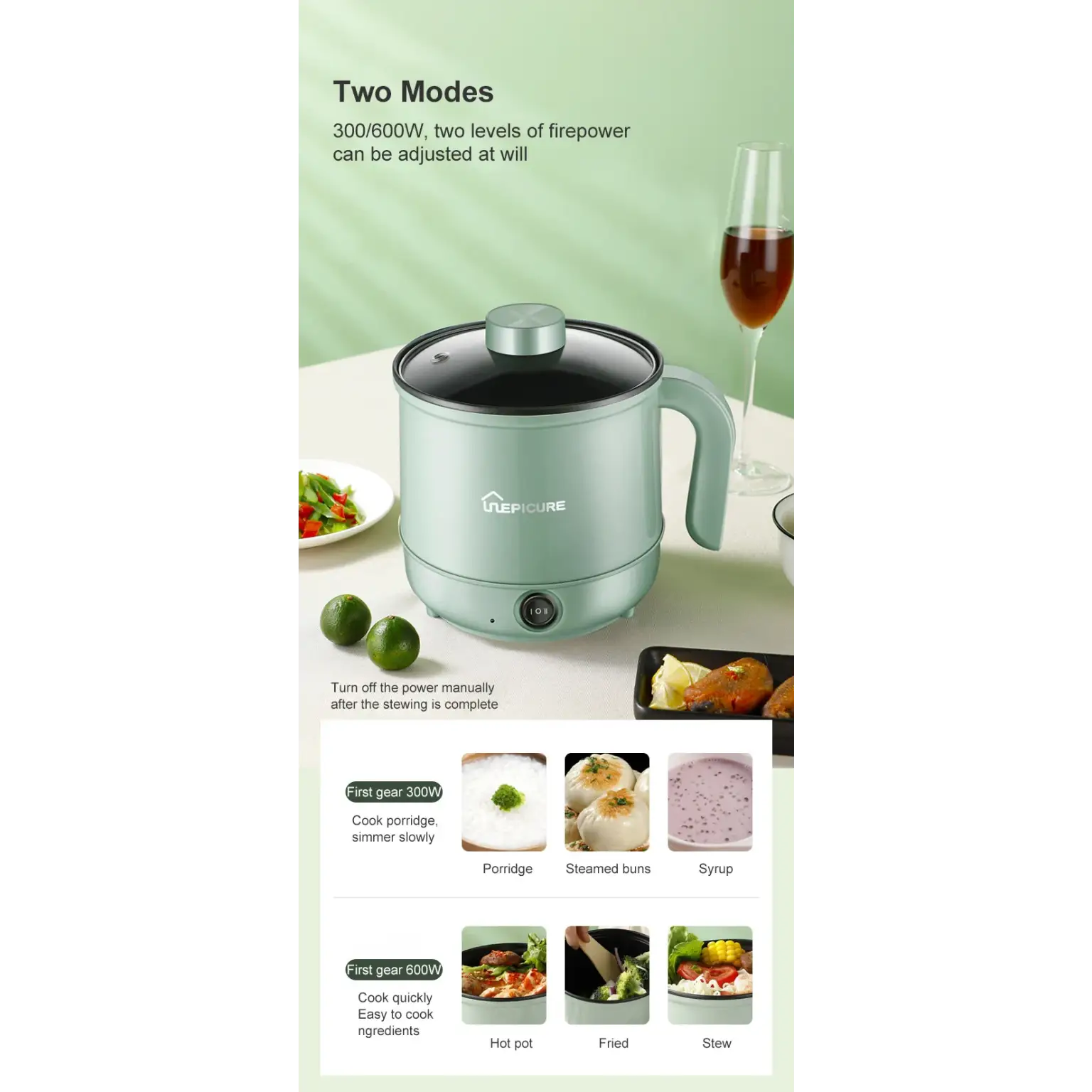 Multifunction Electric Cooker Home Appliance