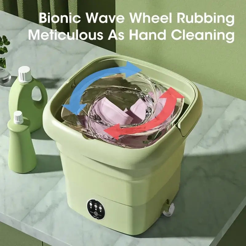 Portable Mini Dehydratable Folding Washing Machine