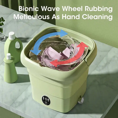 Portable Mini Dehydratable Folding Washing Machine